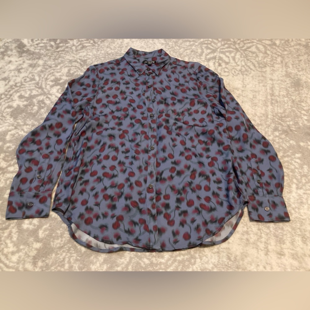 J. Crew Multicolor Patterned Shirt